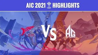 Highlights: dtac x Talon vs All Gamers | AIC 2021 Group Stage Day 3