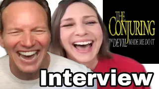 PATRICK WILSON & VERA FARMIGA ON WATERBEDS, SCARY 'TRIGGER' NOISES & WILSON'S BROTHER IN CONJURING 3