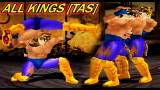[TAS] All Kings Gameplay - Tekken 3 (Arcade Version)