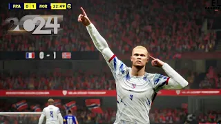 France VS Norway ● 2024 - 💀 Haaland VS Mbappé 🥷 (Penalty kicks) THE MOST REALISTIC GAMEPLAY