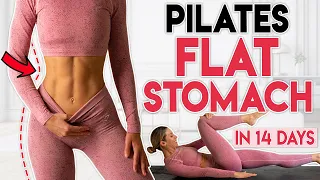 PILATES FLAT STOMACH in 14 Days 🔥 Belly Fat Burn | 5 min Workout