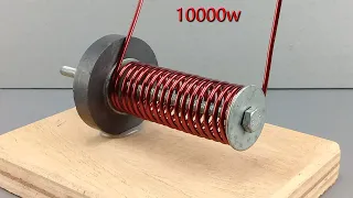 How to Make 230v 10000w Free Electricity // 100% Working