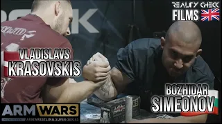 BOZHIDAR SIMEONOV Vs. VLAD KRASOVSKIS- PART 2 -RIGHT ARM- ARM WARS ‘REALITY CHECK’-THE OFFICIAL FILM