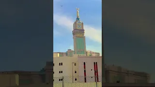 World 🌎 clock ⏰ tawer Makkah 25/4/2023 #makkahlive #madinalive #shorts