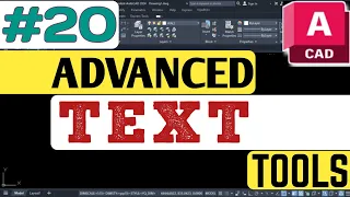20 Powerful Text Enhanced Tools AutoCAD - YQ Arch Tutorial