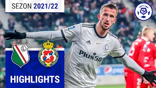 Legia Warszawa - Wisła Kraków 2:1 | SKRÓT | Ekstraklasa 2021/22 | 23. Kolejka