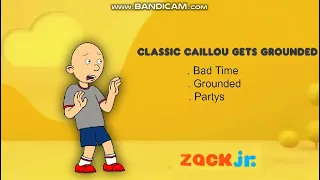 Free Dislike Video: Classic Caillou Gets Grounded Zack Jr Curriculum Board Parody Remake