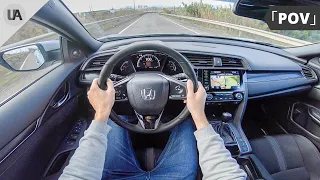 2020 Honda Civic SPORT PLUS (1.5 Turbo 182 HP - Manual Gearbox) | 4K POV TEST DRIVE