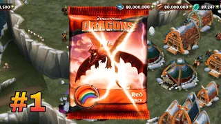 RED PACK # 1 - Dragons: Rise of Berk | KAIJU GAMER PH