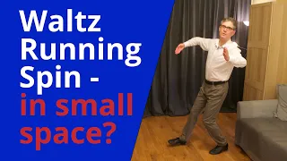 How to Dance Waltz Running Spin Turn and Routine | Dance at Home