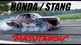 *BURNOUTS/PULLS* IN MY HONDA-SWAPPED 1965 FORD MUSTANG!! "MASUTANGU" PT. 4