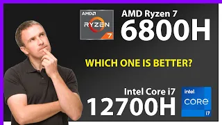 AMD Ryzen 7 6800H vs INTEL Core i7 12700H Technical Comparison