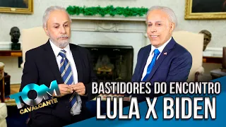 Bastidores do encontro Lula x Biden