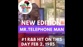 #onthisday New Edition - Mr.Telephone Man #1 R&B Hit