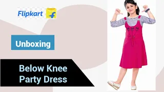 Dungaree For Girls Printed, Striped Cotton Blend || Flipkart Product Review