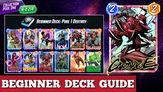 Marvel Snap Beginner Deck: Pool 1 Destroy Deck Guide
