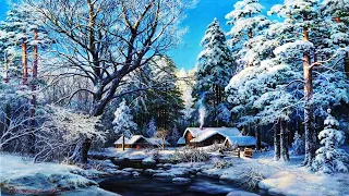 Зимние пейзажи художника Михаила Сатарова