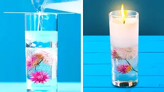 Cute And Colorful DIY Candles To Brighten Your Life || Mini Food And Home Decor Ideas