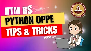 IITM BS PYTHON OPPE 2023| STRATEGY WITH TIPS AND TRICKS |#iitm_bs_online_programming_exam__oppe_2023