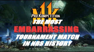 The most EMBARRASSING tournament match in NRS history