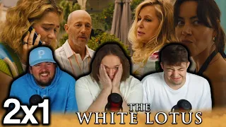 THIS SEASON IS GOING TO BE WILD | The White Lotus 2x1 'Ciao' First Reaction!!