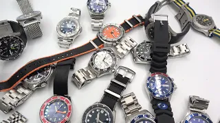 My Personal Dive Watch Collection