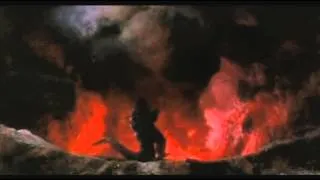 Godzilla 1985 ending scene (Godzilla's scream)