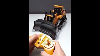 116 Remote Control Excavator Toy Truck Construction +RC Bulldozer Toys For Kids