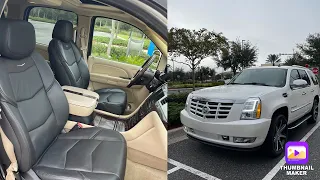 Cadillac Escalade With Newer Escalade Seat Conversion
