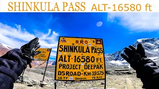 EP 03 | The Deadliest Shinkula Pass @16580Ft | Jispa To Shinku-La | Banda TravelGrapher