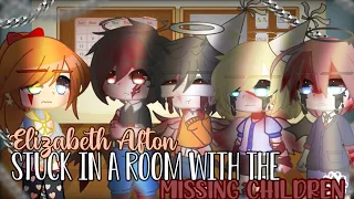 Elizabeth Afton stuck in a room with the Missing Children (+Cassidy) | My AU | Fnaf | Gacha Club