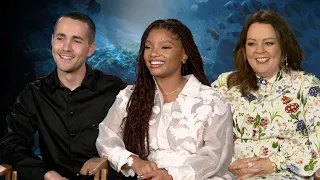 'The Little Mermaid' Cast Won't Forget Filming "Kiss the Girl"
