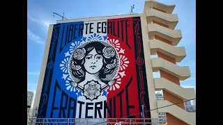 The Liberté - Marianne Pleure - Shepard Fairey (Obey)