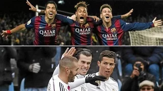Bale●Benzema●C.Ronaldo vs Messi,●Suarez●Neymar | BBC vs MSN | 2016 HD