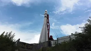 №682 Поехали в КАЛУГУ 📍 ЯЧЕНСКОЕ ВОДОХРАНИЛИЩЕ 🚀 РАКЕТА и ужасная лестница ⚡ ВЛОГ 📍 Россия КАЛУГА