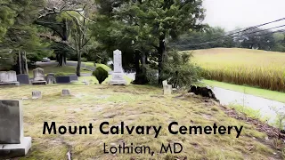 Mount Calvary Cemetery - Lothian, MD