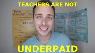 Teachers Are Not Underpaid