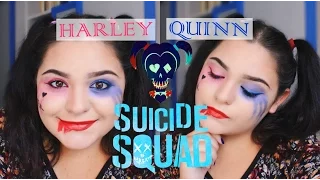 HARLEY QUINN Suicide Squad Makeup Look | Макияж Харли Квинн из Отряда Самоубийц