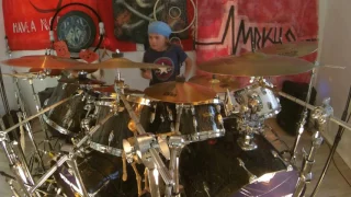 Deep Purple.Child In Time.Markus.Drum Cover..8y.o.