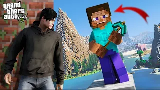 ကျွန်တော် Minecraft ကမ္ဘာထဲရောက်ခဲ့တယ် | A Minecraft Story in GTA V | SMART On Live