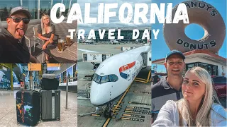 TRAVEL DAY TO USA, LOS ANGELES from Heathrow with British Airways | Day 1