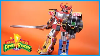 Super7 Ultimates! Mighty Morphin Power Rangers Wave 3 DINO MEGAZORD Action Figure Review