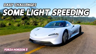 Forza Horizon 5 Daily Challenges Some Light Speeding Earn 5 Awesome Speed Skills in Street Race
