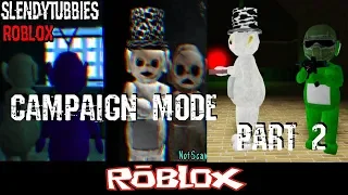 Slendytubbies Full CAMPAIGN Part 2 Ending The Apocalypse DLC By NotScaw [Roblox]