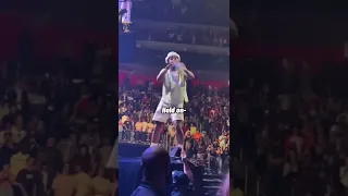 Tyler the creator finds a fan reading a book at his concert 😂