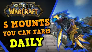 5 Rare Mounts You Can Farm Daily | World of Warcraft Dragonflight