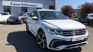 Brand New Volkswagen Tiguan R-Line 2.0TDI 4Motion DSG in Pure White