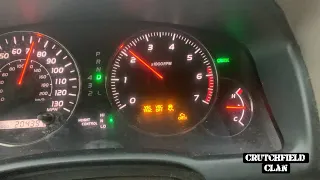 Lexus GX470 VSC Trac, VSC Off, traction control and check engine light came on!  What now?