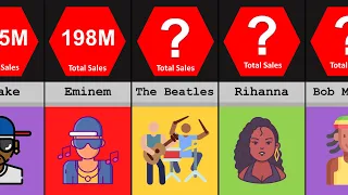 Best Selling Music Artists of All Time - 2022 Comparison