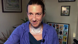 Full Recovery After Thyroid Surgery Including Videos from Post Op Days 2, 4, 6, and 14